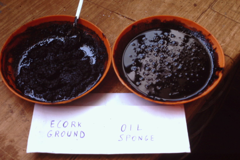 ECORK Ground: alto potere assorbente ecologico